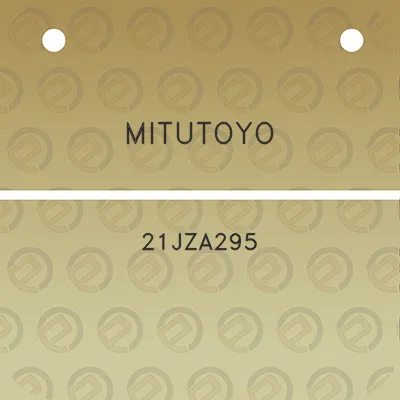 mitutoyo-21jza295