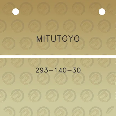 mitutoyo-293-140-30