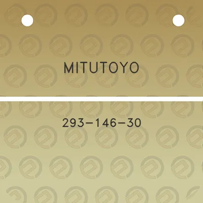 mitutoyo-293-146-30