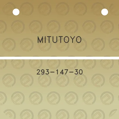 mitutoyo-293-147-30