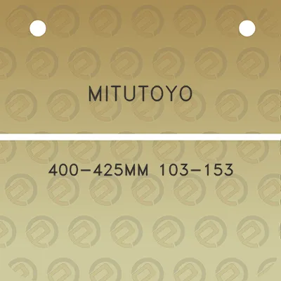 mitutoyo-400-425mm-103-153