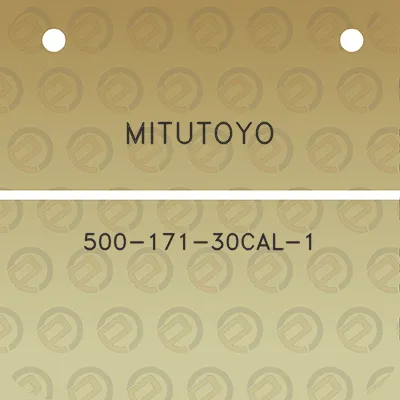 mitutoyo-500-171-30cal-1