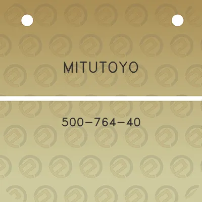 mitutoyo-500-764-40