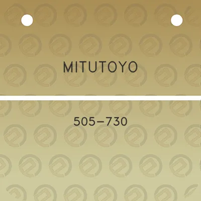 mitutoyo-505-730