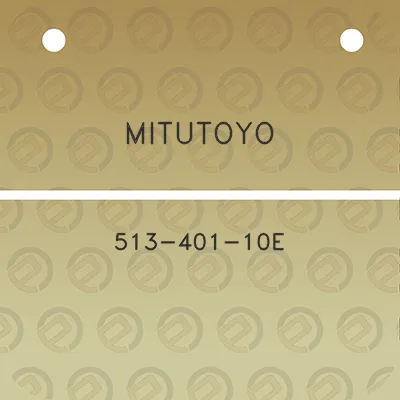 mitutoyo-513-401-10e