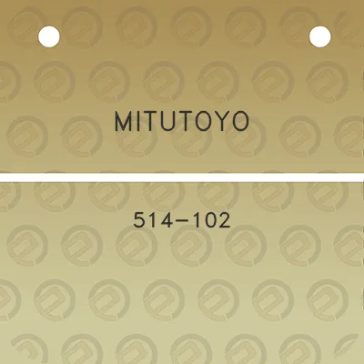 mitutoyo-514-102