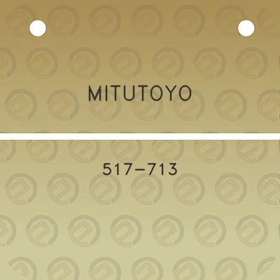 mitutoyo-517-713