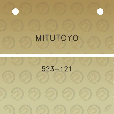 mitutoyo-523-121