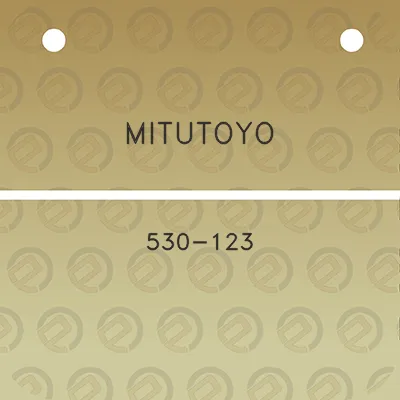 mitutoyo-530-123