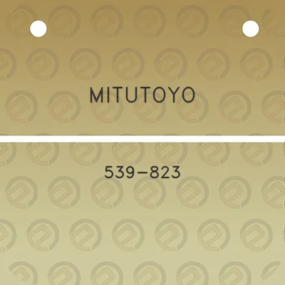 mitutoyo-539-823