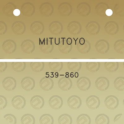 mitutoyo-539-860