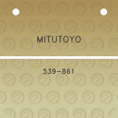 mitutoyo-539-861