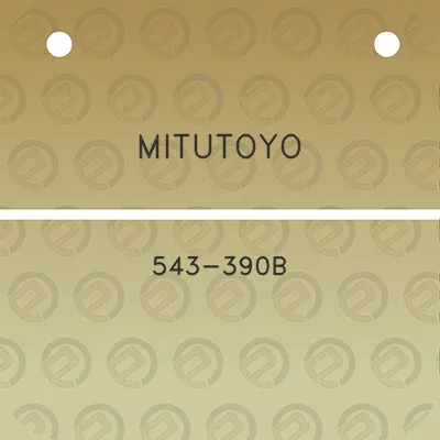 mitutoyo-543-390b