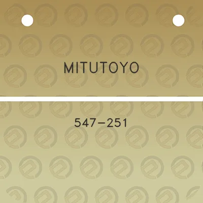 mitutoyo-547-251