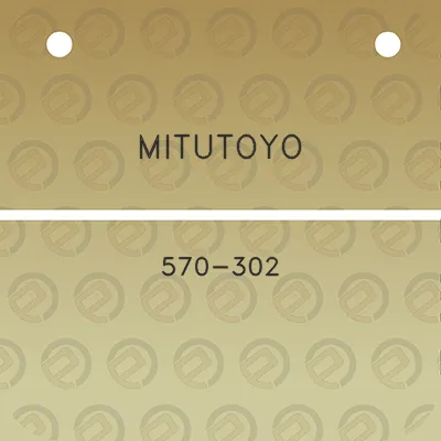 mitutoyo-570-302