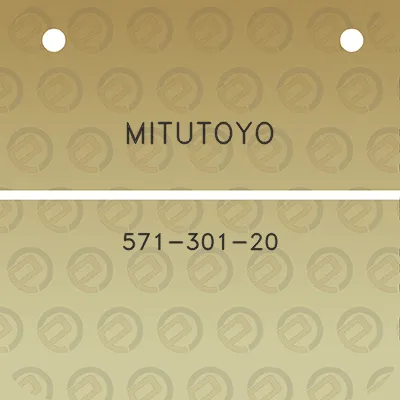 mitutoyo-571-301-20