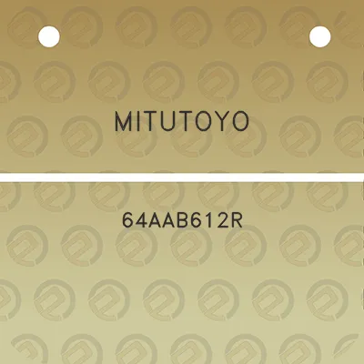 mitutoyo-64aab612r