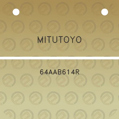 mitutoyo-64aab614r