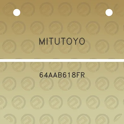 mitutoyo-64aab618fr