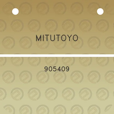 mitutoyo-905409