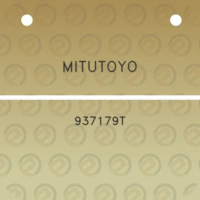 mitutoyo-937179t