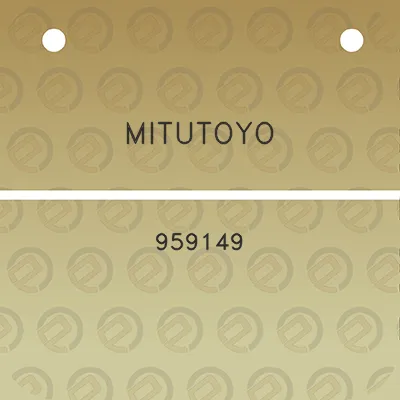 mitutoyo-959149