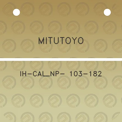 mitutoyo-ih-cal_np-103-182