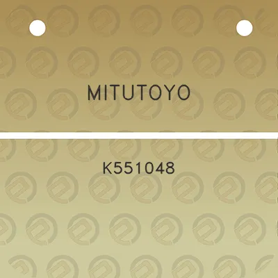 mitutoyo-k551048