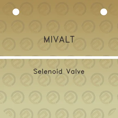 mivalt-selenoid-valve