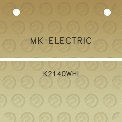 mk-electric-k2140whi