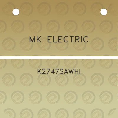 mk-electric-k2747sawhi