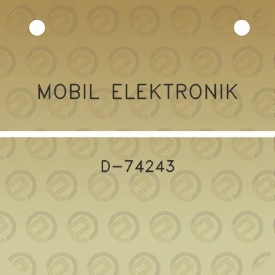 mobil-elektronik-d-74243