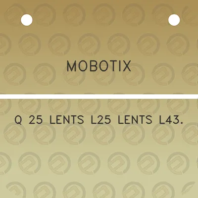 mobotix-q-25-lents-l25-lents-l43