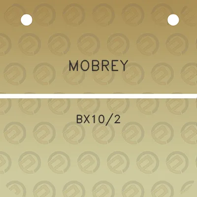 mobrey-bx102