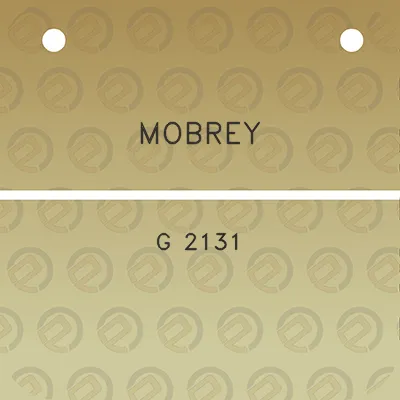 mobrey-g-2131