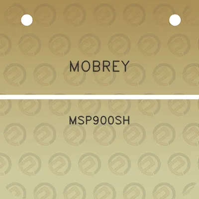 mobrey-msp900sh