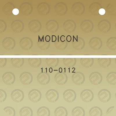 modicon-110-0112