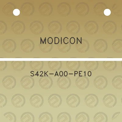 modicon-s42k-a00-pe10