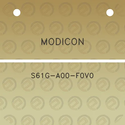 modicon-s61g-a00-f0v0