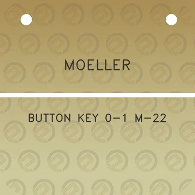 moeller-button-key-0-1-m-22