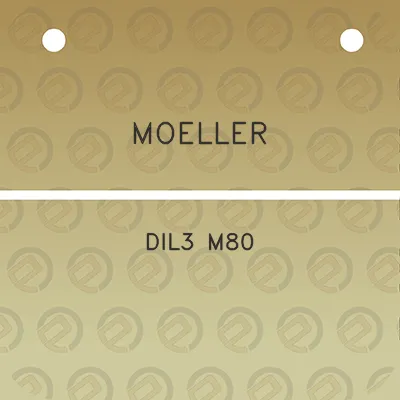 moeller-dil3-m80