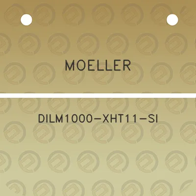 moeller-dilm1000-xht11-si