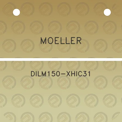 moeller-dilm150-xhic31