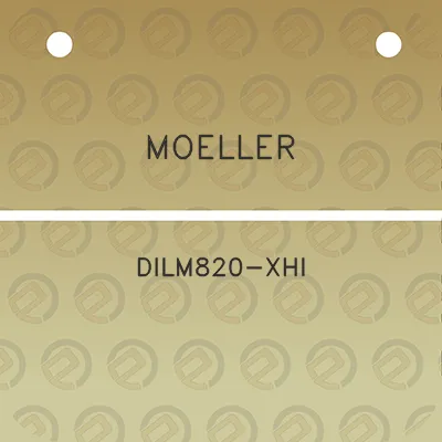 moeller-dilm820-xhi