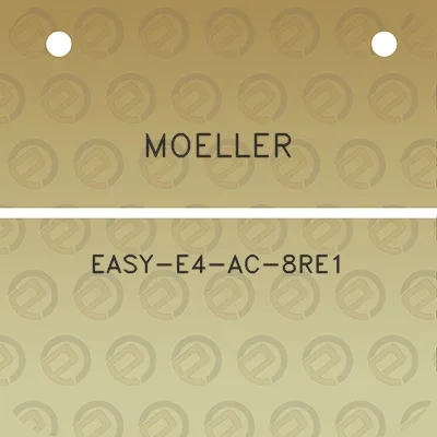 moeller-easy-e4-ac-8re1