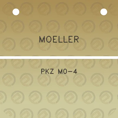 moeller-pkz-m0-4