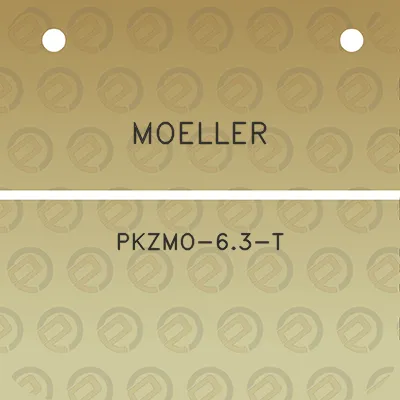 moeller-pkzmo-63-t