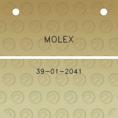 molex-39-01-2041