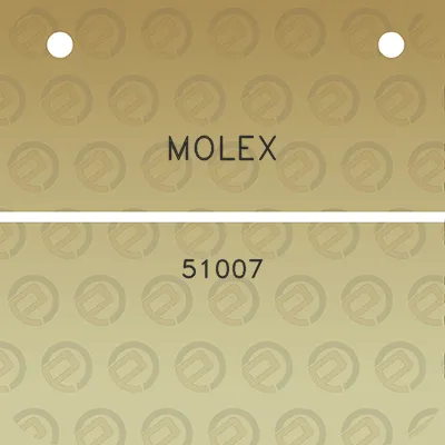 molex-51007