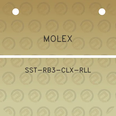 molex-sst-rb3-clx-rll